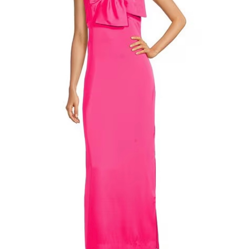Lilly Pulitzer One Shoulder Pink Dress